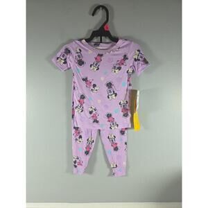 Minnie Mouse Girl's Pajama Set 18mo NEW Sleep Play Pink
